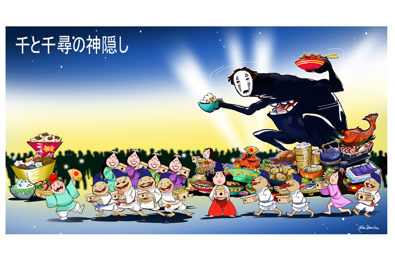Illustration for article titled Disney Theme Park Designer Imagines Terrific Studio Ghibli Rides